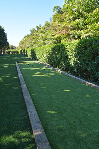 Custom Bocce Court